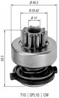 MAGNETI MARELLI бендикс (z=10) FORD Sierra 1,6/1,8/2,0, Escort 1,1, Fiesta 1,4 Magneti Marelli AMB0149 Купити в Україні