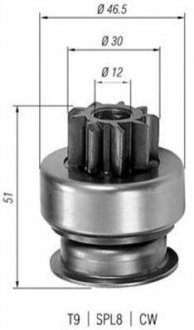 Автозапчасть MAGNETI MARELLI AMB0185