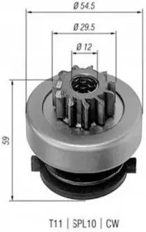 Мала шестірня, стартер Magneti Marelli AMB0257