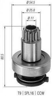 Бендикс стартера MAGNETI MARELLI AMB0304