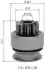 Фото MAGNETI MARELLI бендикс MITSUBISHI L200, L300 Magneti Marelli (AMB0348) зображення 1
