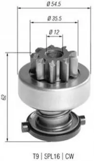 Бендикс стартера Magneti Marelli AMB0392