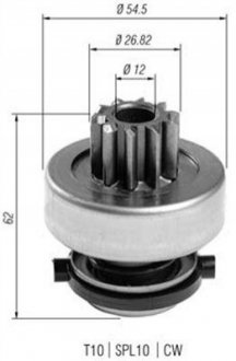 Бендикс стартера MAGNETI MARELLI AMB0398 (фото 1)