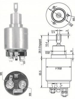 Электромагнит стартера MAGNETI MARELLI AME0270 (фото 1)