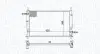 Фото MAGNETI MARELLI Радіатор двигуна FORD COUGAR (EC) 2,0 16V MONDEO I/ II/ III (BAP, BFP, BNP, B5Y, GBP) 1,6I 16V 1,8I 16V 2,0I 16V Magneti Marelli (BM1893) зображення 1