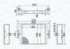 MAGNETI MARELLI Радиатор BMW 3 F30 BM2025