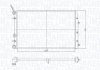 MAGNETI MARELLI Радиатор SEAT CORDOBA 1.2,1.4,1.9,IBIZA IV 1.2,1.4,1.9SKODA FABIA 1.0,1.2,1.4,1.9VW POLO 1.2,1.4,1.9 [350213841000] BM841