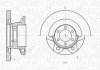 Диск гальмівний IVECO DAILY 00> 3.0JTD 35 C 17, 35 05> MAGNETI MARELLI MBD0289 (фото 1)