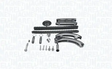 MAGNETI MARELLI OPEL К-т цепи ГРМ (2цеп+4 направляющие+2 натяжителя+шестерня) Astra G,Omega B,Vectra B 2.0D/2.2DTI 97- Magneti Marelli MCK0140 Купить в Украине