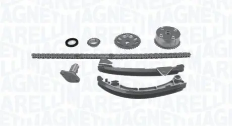 MAGNETI MARELLI TOYOTA К-кт цепи ГРМ (цепь + 2 направляющих + натяжитель + 3 шестерни + сальник) Magneti Marelli MCK0232