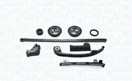 MAGNETI MARELLI NISSAN К-кт ланцюга ГРМ (ланцюг+ 3 шт. направляючі+ натягувач + 3 шестерні + сальник) Almera 1.5, 1.8 00-, Primera 2.0 02 Magneti Marelli MCK0310 Купити в Україні