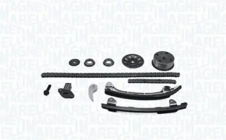 MAGNETI MARELLI TOYOTA К-т ланцюга ГРМ (2 ланцюга+ 3 шт. направляючі+ натягувач +5 шестерень + болт) Avensis 2.0 00 Magneti Marelli MCK0380 Купити в Україні