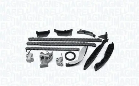 MAGNETI MARELLI HYUNDAI К-кт цепи ГРМ (3 цепи+ 7 напрвляющих +3 натяжителя+сальник) H-1, Kia Sorento 2.5CRDI 02- Magneti Marelli MCK0410 Купить в Украине