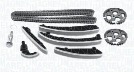 MAGNETI MARELLI DB К-т цепи ГРМ (цепь+натяжитель+5 успокоителей+2 шестерни)) Sprinter 3,0CDI 06- Magneti Marelli MCK1270 Купить в Украине