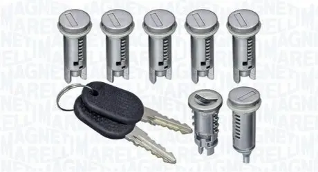 MAGNETI MARELLI CITREOEN К-т личинок (6шт.) замків дверей (на 4 дв.+бак+замок запал.) Jumper -02, FIAT, PEUGEOT Magneti Marelli MMS0286 Купити в Україні