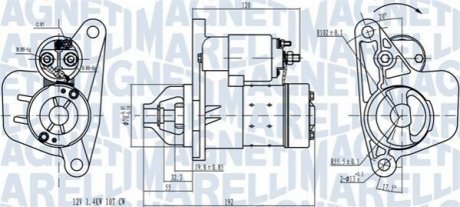 Автозапчастина MAGNETI MARELLI MQS1418 (фото 1)