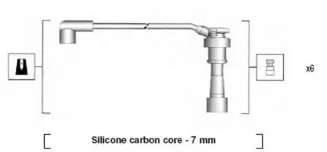 Електропроводка Magneti Marelli MSK872