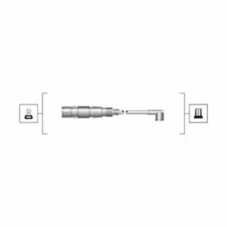 Проволоки зажигания Magneti Marelli MSQ0025