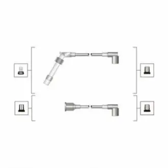 Проволоки зажигания Magneti Marelli MSQ0027