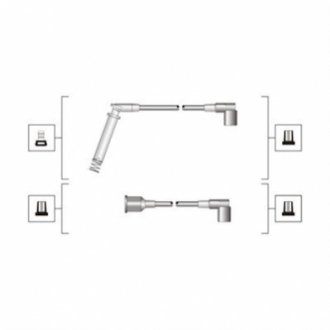 Проволоки зажигания MAGNETI MARELLI MSQ0045