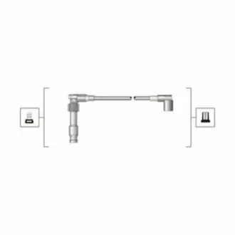 PRZEWODY OPEL WYS.NAP. Magneti Marelli MSQ0046