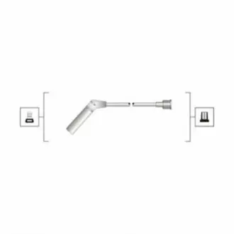 Фото Комплект запалювального кабелю MAGNETI MARELLI (MSQ0061) зображення 1