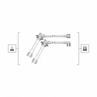 MAGNETI MARELLI високовольтні дроти MAZDA 626 IV 16V 1.8I, 2.0I MX6 16V 2.0I Magneti Marelli MSQ0083 Купити в Україні