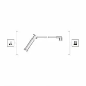 Фото Комплект проводів високої напруги MAGNETI MARELLI (MSQ0084) зображення 1