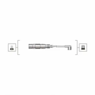 Дроти запалювання Magneti Marelli MSQ0096