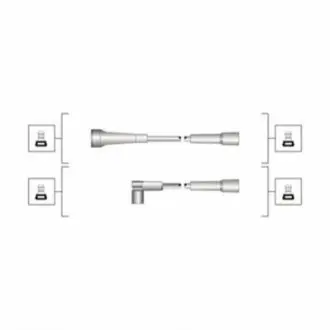 Проволоки зажигания Magneti Marelli MSQ0097