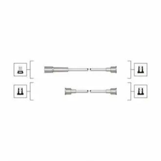 Фото Комплект запалювального кабелю MAGNETI MARELLI (MSQ0109) зображення 1