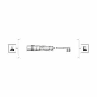 Дроти запалювання Magneti Marelli MSQ0119 Купити в Україні