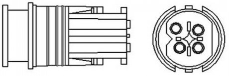 Лямбда-зонд DB SLK R171 55 AMG 04- MAGNETI MARELLI OSM025