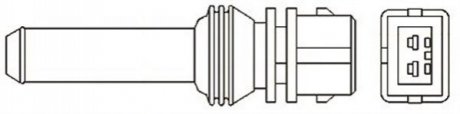 Лямбда-зонд AUDI/FIAT/LANCIA 3 przewody, 1215mm, 4.5 Ohm, 9W, PALCOWA MAGNETI MARELLI OSM078