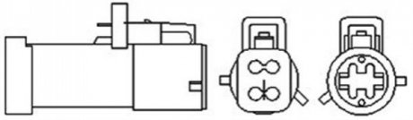 Лямбда-зонд FORD 4 przewody, 525mm, 9 Ohm, 6W-7W, PLANARNA MAGNETI MARELLI OSM090 (фото 1)