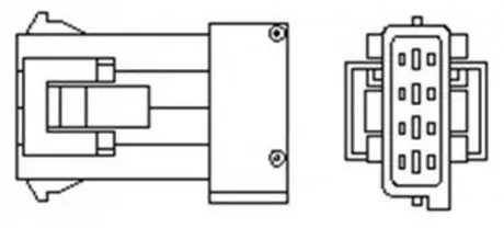 Лямбда-зонд CITROEN 1,8/2,0 Magneti Marelli OSM096