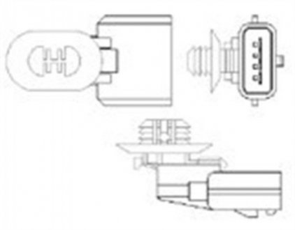 Лямбда-зонд RENAULT 1,2/1,6/2,0 16V CLIO III/KANGOO MAGNETI MARELLI OSM114