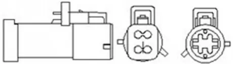 Лямбда-зонд FORD GALAXY Magneti Marelli OSM117