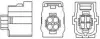 Фото MAGNETI MARELLI DB лямбда-зонд (4-х конт.) W164, W169, W204, W211, W221, W251, CLK, CLS Magneti Marelli (OSM118) зображення 1