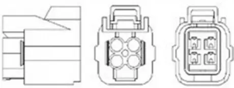 Лямбда-зонд HONDA JAZZ 1,3 02 Magneti Marelli OSM121