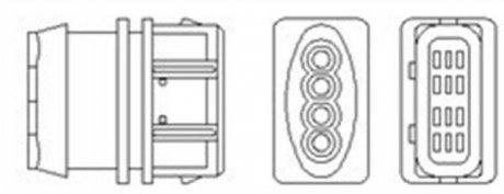 Лямбда-зонд VOLVO S40 95- MAGNETI MARELLI OSM128