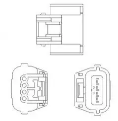 Фото NISSAN Лямбда-зонд JUKE 1.6 10-, NOTE 1.2 13-, PATHFINDER 3.5 14-, INFINITI QX60 3.5 13- MAGNETI MARELLI (OSM172) зображення 1