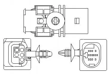 Лямбда-зонд FORD, DB, KIA MAGNETI MARELLI OSM177 Купити в Україні