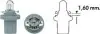 Фото MAGNETI MARELLI 24V 1,2W миниавтолампа BX8,5d Magneti Marelli (PB5 1,2W 24V) изображение 1