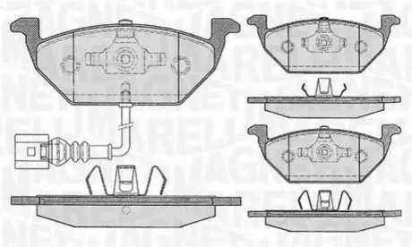 Гальмівні колодки Magneti Marelli PF0132