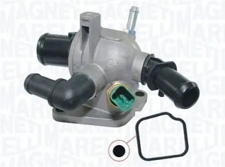 MAGNETI MARELLI FIAT термостат з прокладкою і сенсором 88°C Doblo 1.3d 05-, Florino 1.3d 08-, Idea 1.3d, Opel Astra 1.3CDI Magneti Marelli TE0095 Купити в Україні