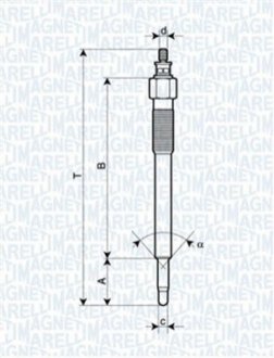 Автозапчастина MAGNETI MARELLI UC57A (фото 1)