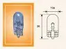 MAGNETI MARELLI W5W фіолет. 12V5W автолампа безцокольна Magneti Marelli (W5W12VBLUE) зображення 1