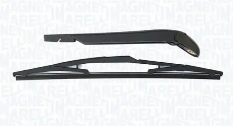 Фото CITROEN щітка склоочисника з важелем задня 360мм NEMO (2D) 07- MAGNETI MARELLI (WRQ0150) зображення 1