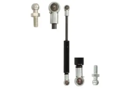 Газовая пружина двери (8мм/18мм, L max-230мм, L2-70, 600Н) MASSEY FERGUSON 6000 6000/6110/6120/6130/6140/6150/6160/6170/6180/6190/6225/6235/6235HV/6245/6245HV/6255/6255HV/6260/6265/6270/6280/6290/6350/ MAGNUM TECHNOLOGY MGS056
